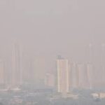 Goiânia amanhece encoberta por nuvem de fumaça