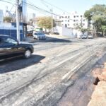 Asfalto velho já foi retirado da Rua 233, que vai receber nova capa de CBUQ nos próximos dias