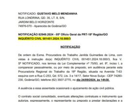 MPT notifica Gustavo e Leandro para audiência sobre assédio eleitoral