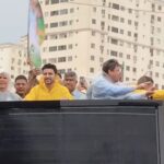 Fred faz carreata e participa de missa na reta final de campanha