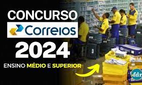Inscrições para concurso dos Correios começam nesta quinta