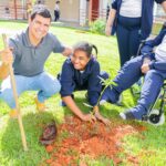 Senador Canedo Alunos inclusivos do Colégio João Carneiro participam de ação de arborização