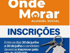 Fazenda Nova abre inscrições para o programa Pra Ter Onde MorarAluguel Social
