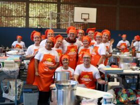 2ª edição do Risoto Solidário em prol Araújo Jorge reune quase 2 mil pessoas