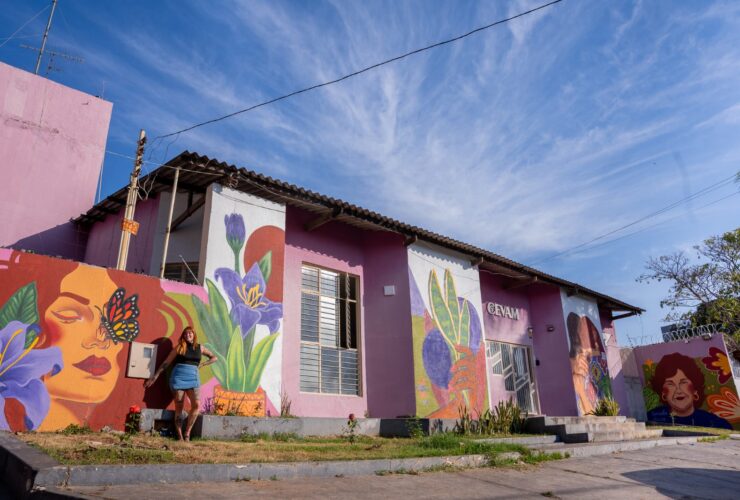 Arte hurbana no CEVAM retrata diversidade feminina