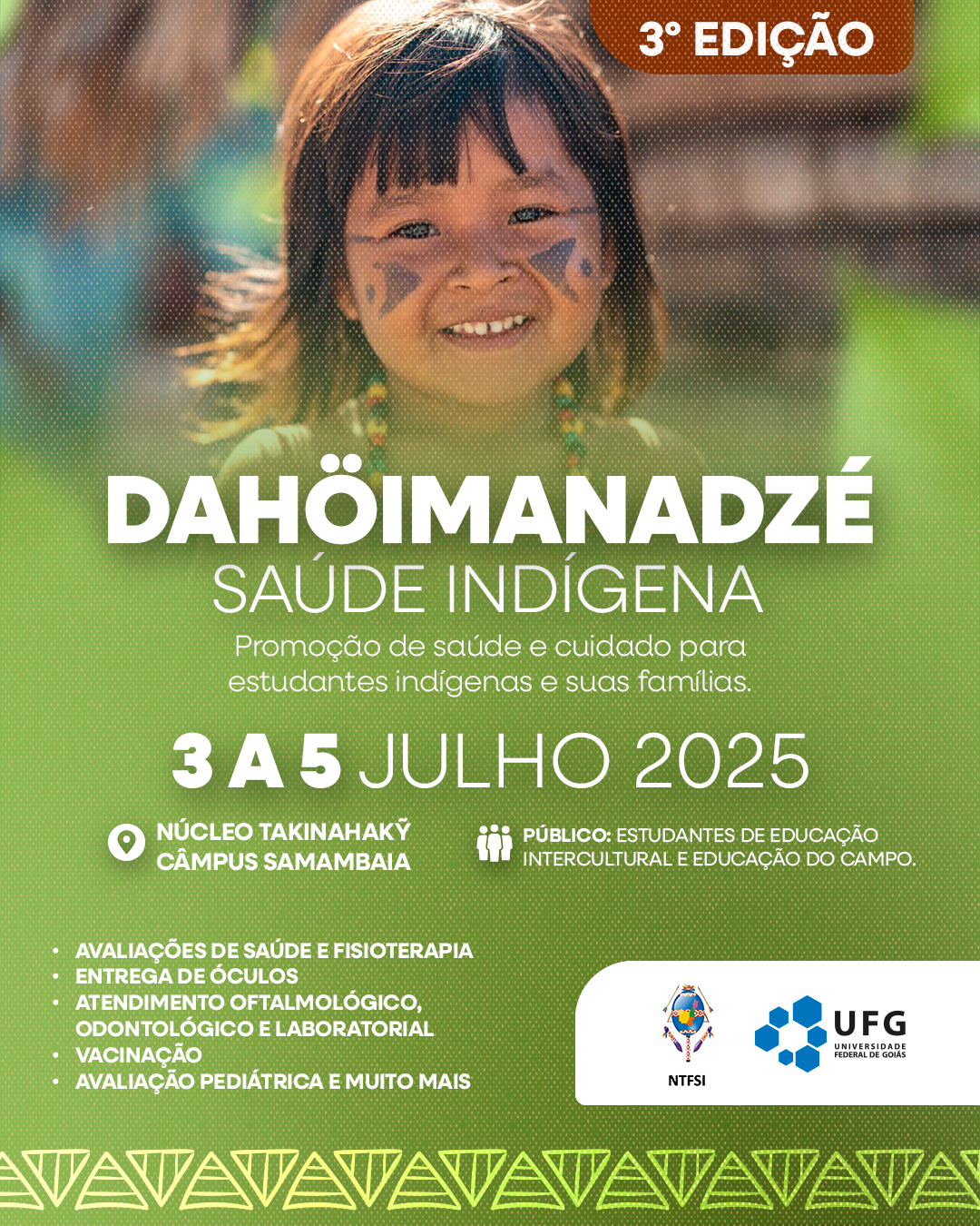 UFG promove 3ª edição de Programa de Saúde Indígena