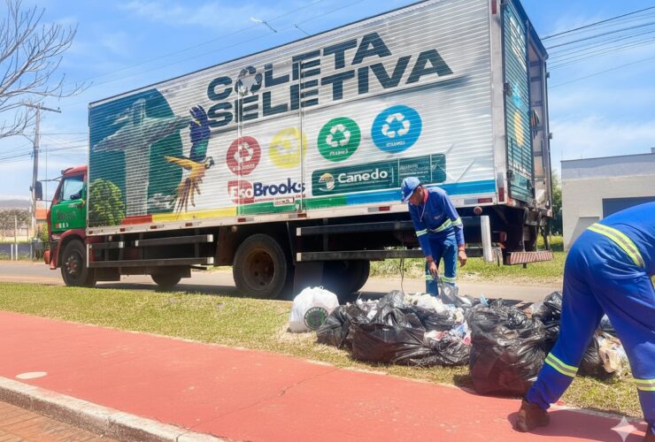 Prefeitura consolida o serviço de Coleta Seletiva em Senador Canedo