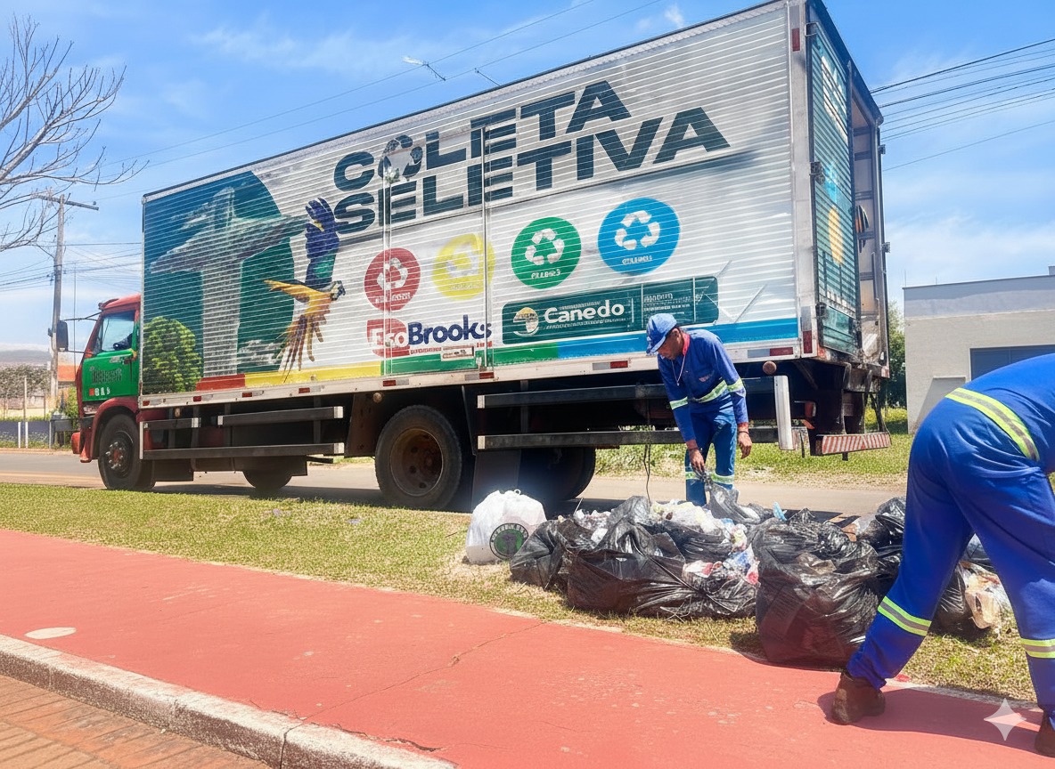 Prefeitura consolida o serviço de Coleta Seletiva em Senador Canedo